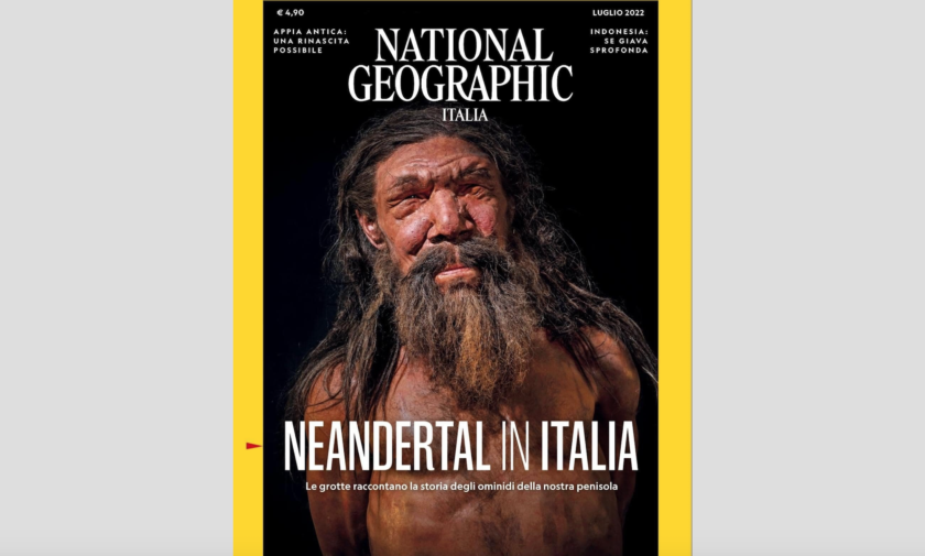 L'Uomo di Altamura in copertina sul National Geographic