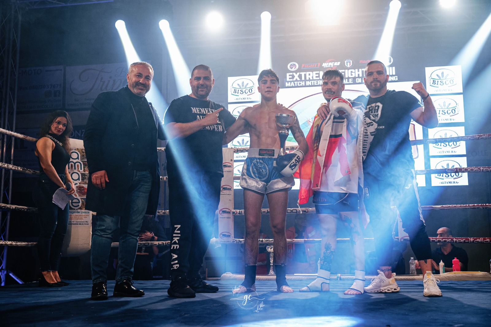 Kicboxing, ancora un successo per Cannito al gala “Extreme Fight”