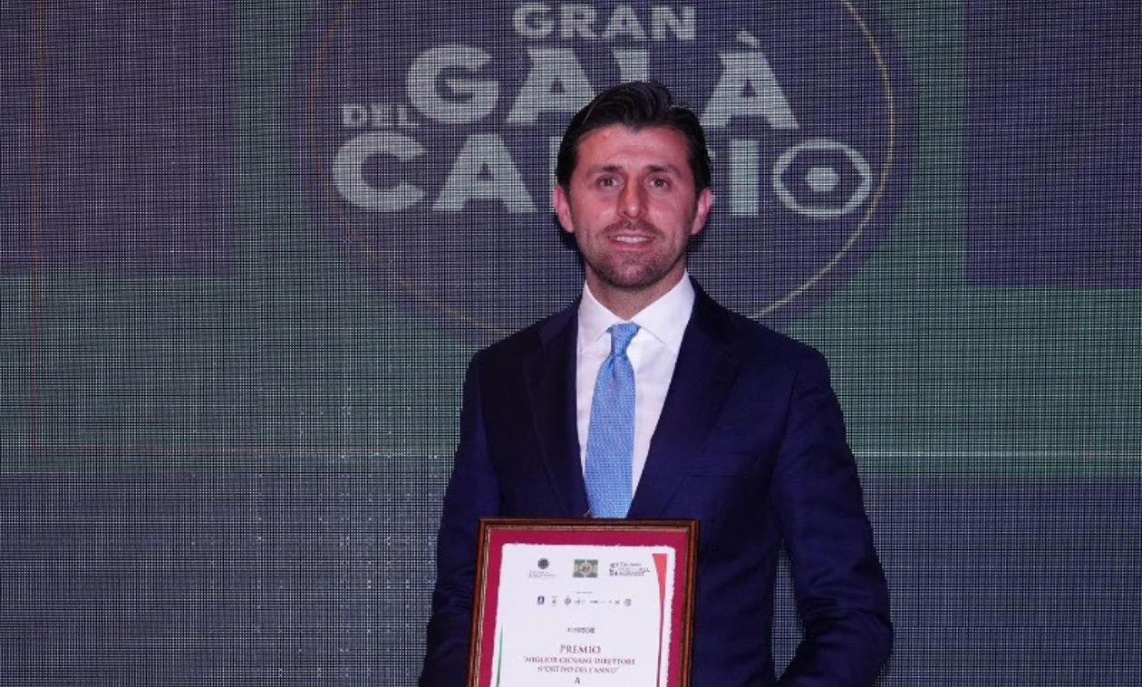 Michele Franco premiato come Miglior Giovane Direttore Sportivo