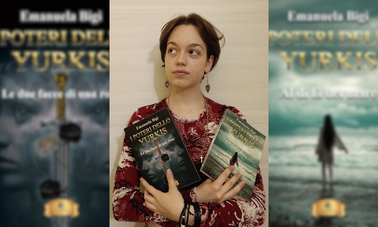 La 17enne altamurana Emanuela Bigi presenta i suoi primi due libri fantasy a LiberHub