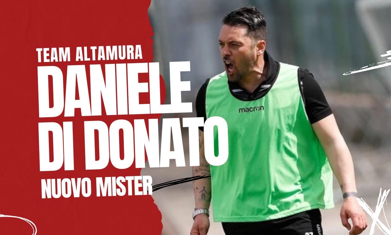 Team Altamura, nuovo allenatore Daniele Di Donato: moduli, numeri e curiosità