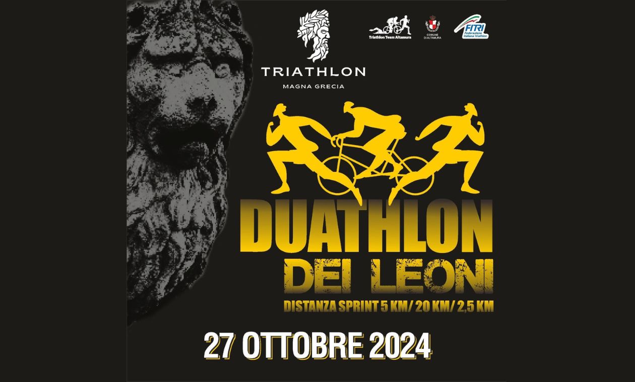 Altamura ospita la IV edizione del Duathlon Sprint: una giornata all’insegna di sport e cultura