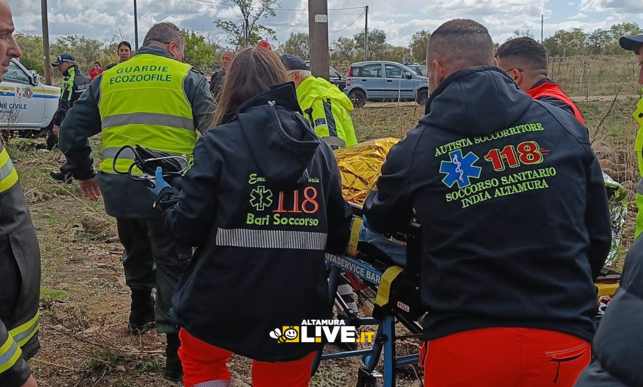 Altamura, ritrovato l’84enne scomparso ieri pomeriggio