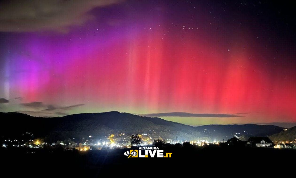 Arriva l’aurora boreale visibile anche in Italia grazie alla tempesta solare “cannibale”