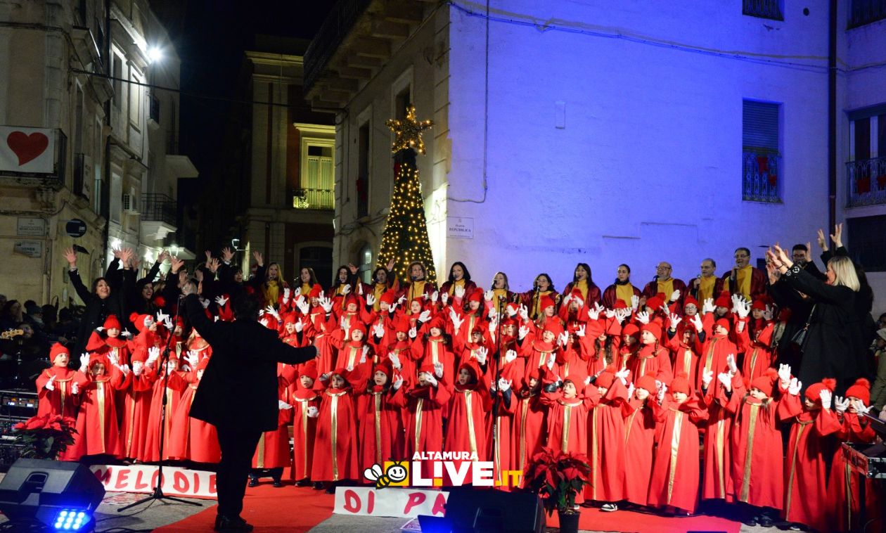 “Melodie di Pace” sul palco i bambini di 5 anni con il coro gospel Joyful Chorus, diretti dal Maestro Roberto Angiulo