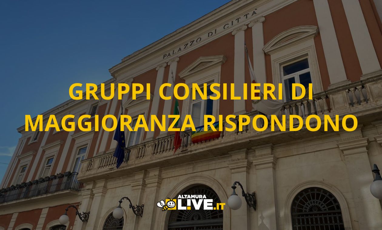 Crisi amministrativa e salario accessorio: la risposta dei Gruppi Consiliari di Maggioranza