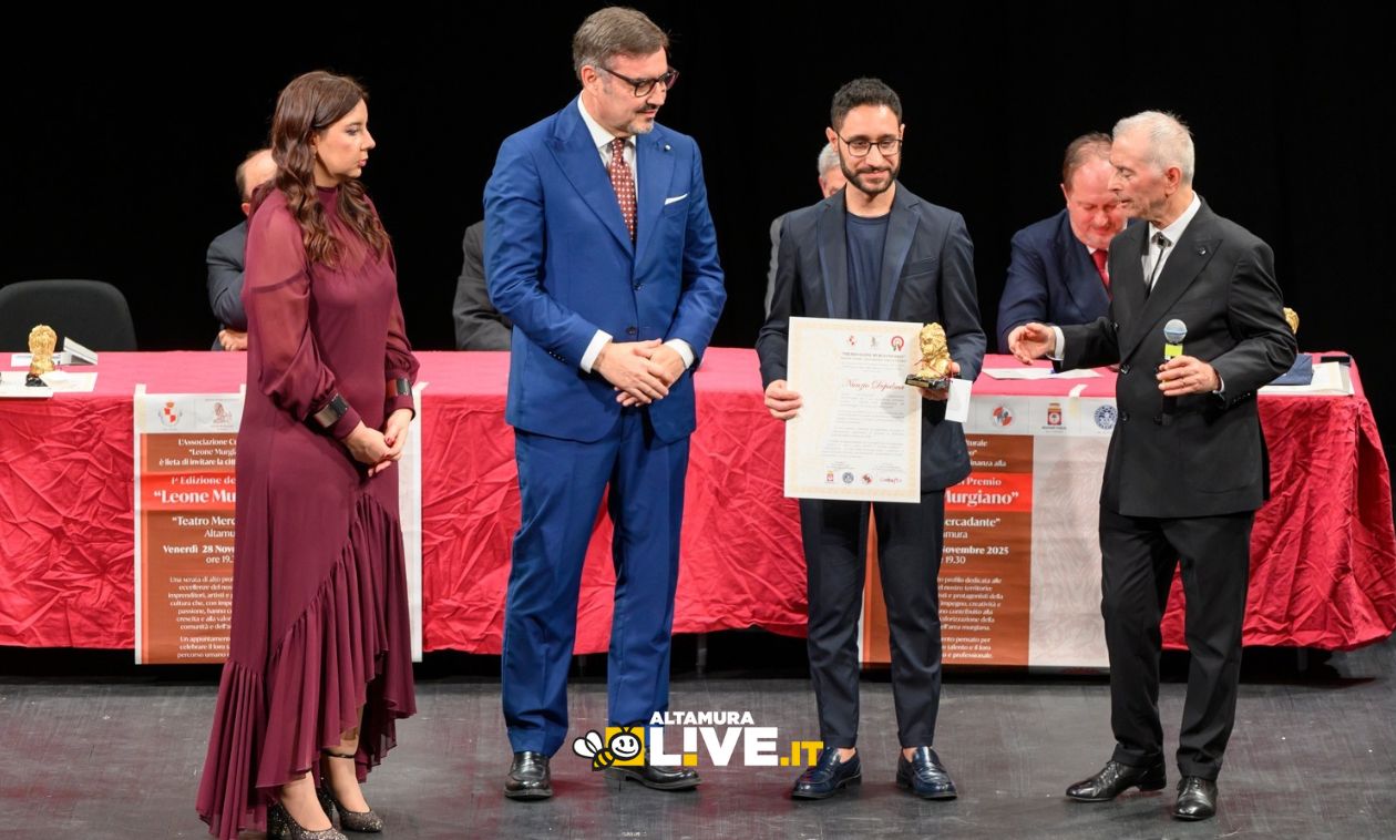 L’altamurano Nunzio Depalma premiato con il “Leone Murgiano” per il cortometraggio sull’anoressia “Con lo sguardo verso il Cielo”