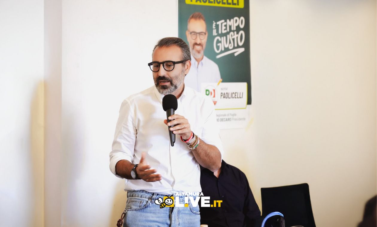 Paolicelli (PD): crisi ad Altamura, lunedì giunta comunale per mettere in sicurezza i dipendenti comunali e il Comune