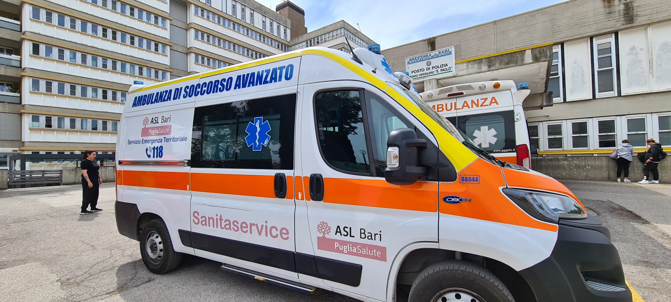 Ambulanza Pronto Soccorso San Paolo - Bari 
