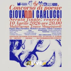 Finale del Concorso di Poesie “Giovanni Carlucci” in memoria del giovane altamurano il 10 aprile al Mangiatordi di Altamura