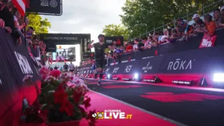 L’altamurano Pietro Ferrulli taglia il traguardo dell’IRONMAN Austria: una delle gare di triathlon più dure al mondo
