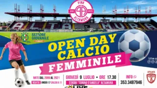Calcio femminile, il 9 luglio Open Day della Pink Altamura allo stadio “Tonino D’Angelo”