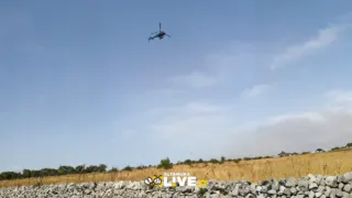 Incendio in località La Mena ad Altamura: intervenuto anche elicottero