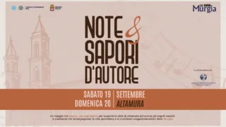 Altamura si racconta con “Note & Sapori d’Autore”: due giorni tra luoghi, storie e identità 