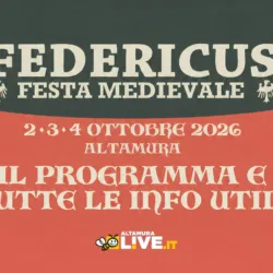 Programma completo di Federicus 2026. Cortei, parcheggi e viabilità: tutte le informazioni utili per cittadini e visitatori